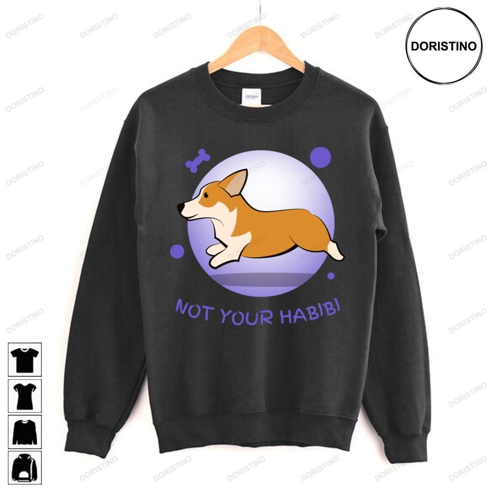 Funny Dog Not Your Habibi Limited Edition T-shirts